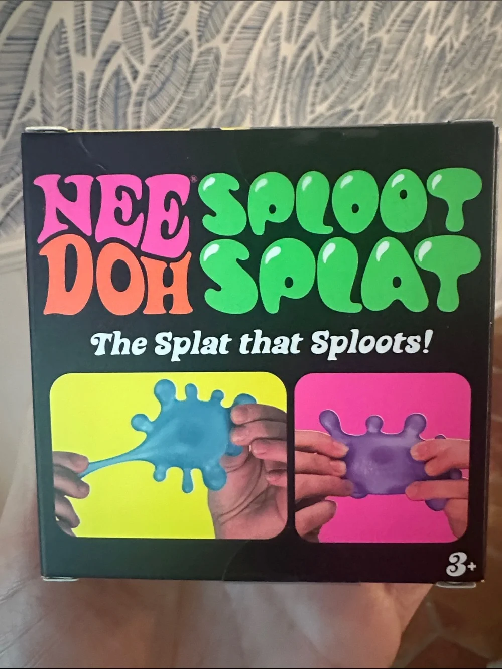 Schylling NeeDoh Splooot Splat Green Kids Toy Stress Ball